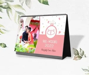 Pre-Wedding Photo Calender